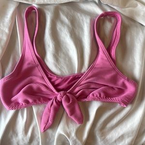 Pink swim suit top